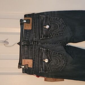 TRUE RELIGION NWT NEW JEANS SLIM STRAIGHT SIZE 27 DENIM PANTS